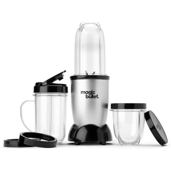 Magic Bullet Blender, Small, Silver, 11 Piece Set - Picture 1 of 5